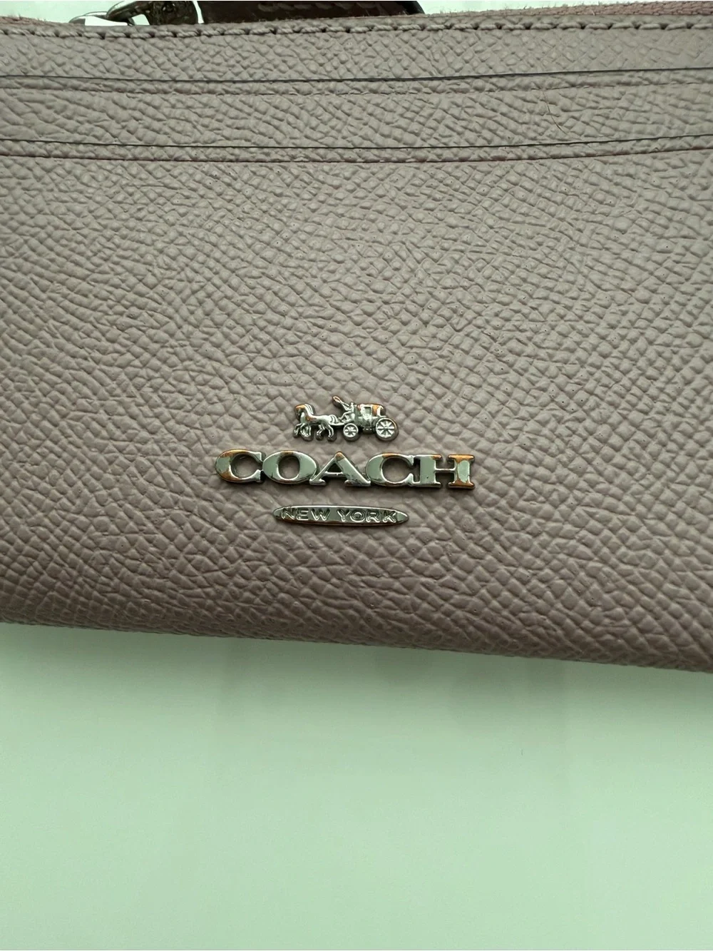 Coach slim card